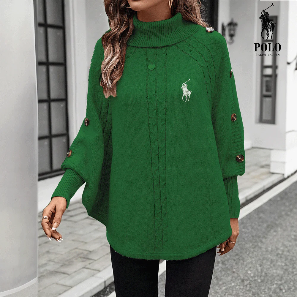 RL- Stylish cable knit sweater