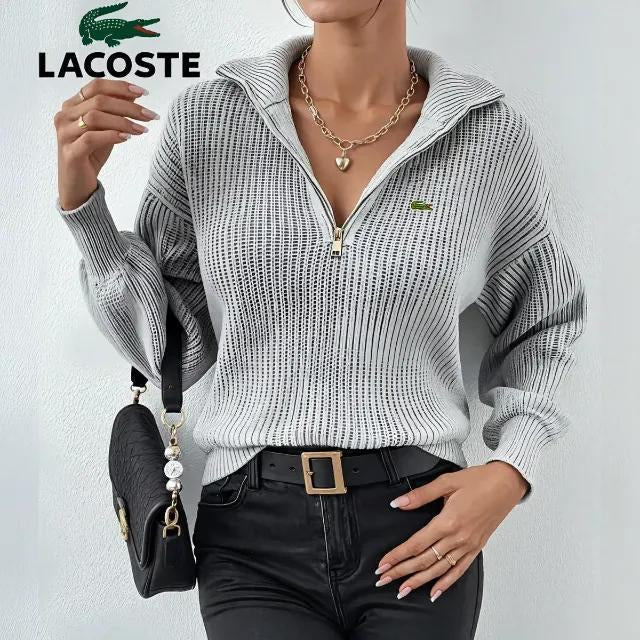 Pullover Zip Lacoste Donna