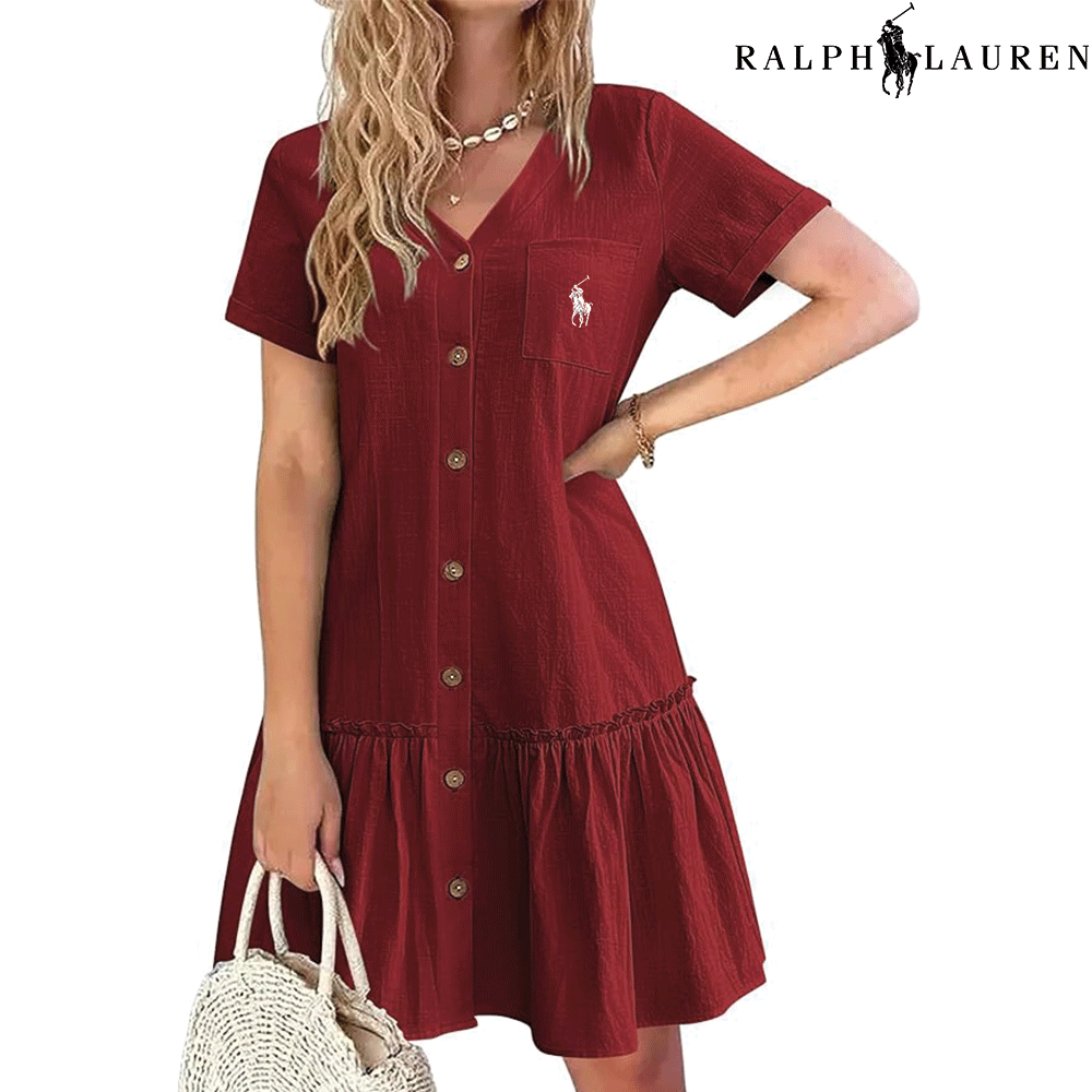 Ꮢаlрh Ꮮаurеn – Summer Dress with Straps