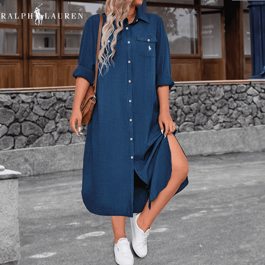 RL - Flowy-Cut Dress
