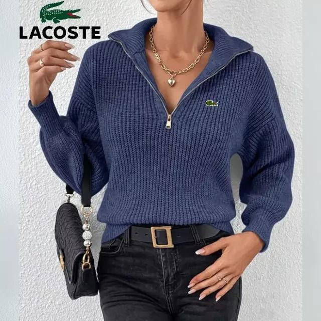 Pullover Zip Lacoste Donna